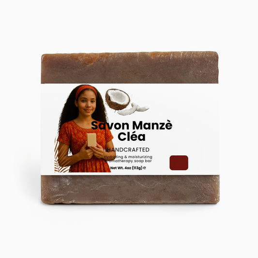 Savon Manzè Cléa - Coconut Beach Soap