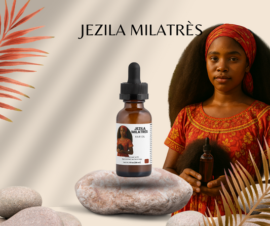 JEZILA MILATRÈS - Hair Oil for Scalp Health and Hair Growth