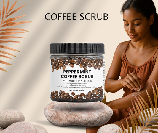 Haitian Peppermint Coffee Scrub