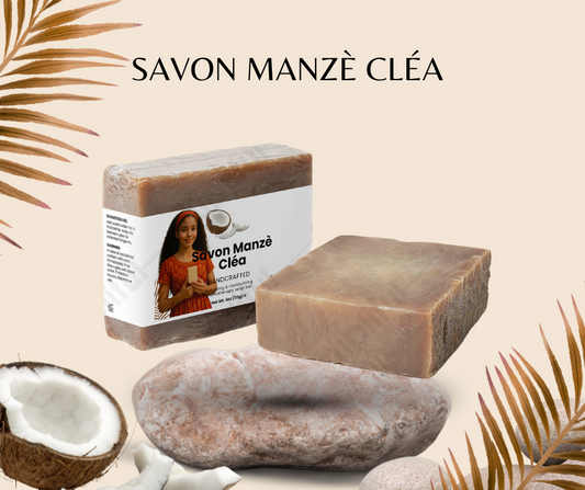 Savon Manzè Cléa - Coconut Beach Soap